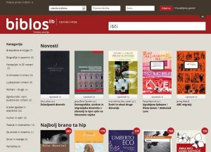 Biblos, slovenska spletna knjižnica, zaenkrat še v preizkusnem obdobju delovanja